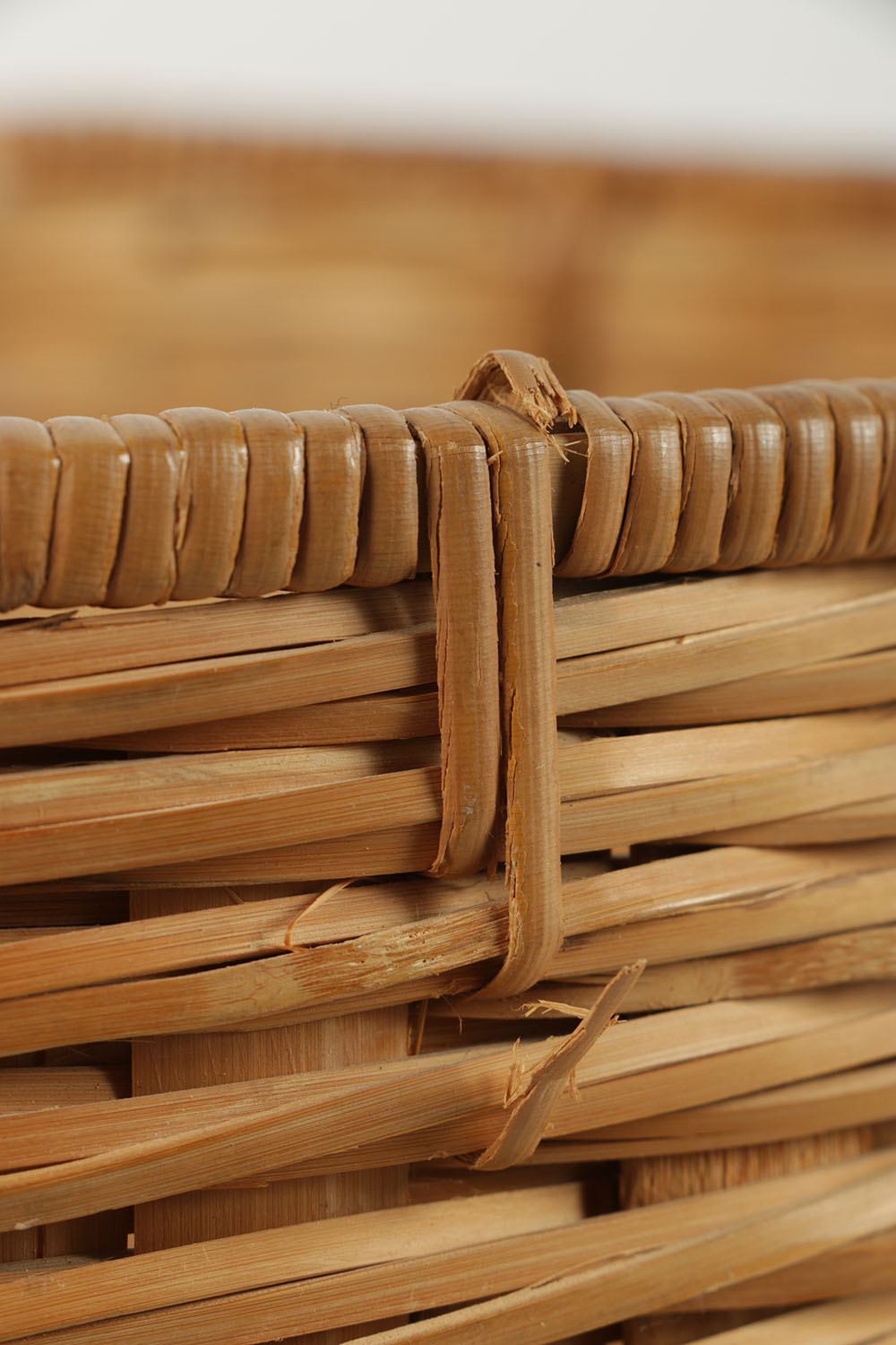 Large Wicker Rounded Basket