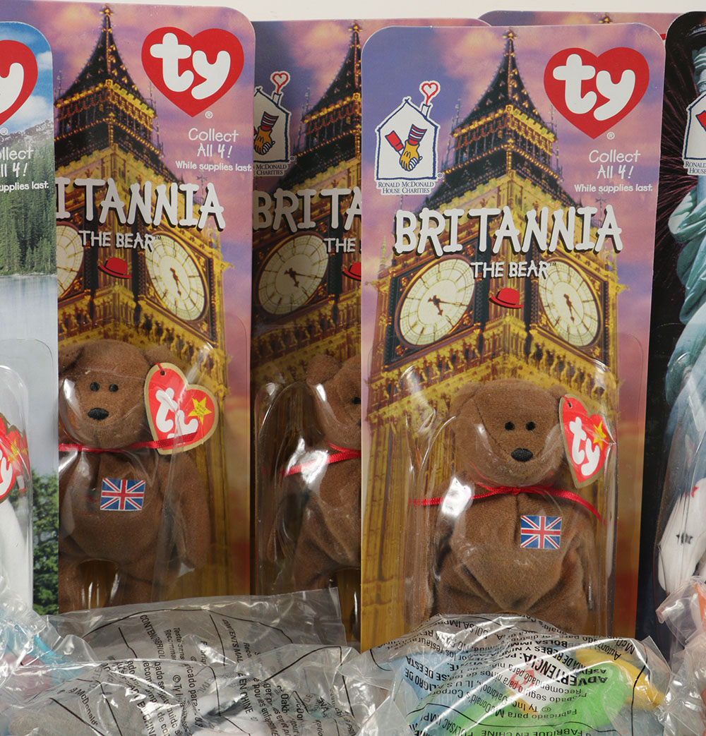 Collection of McDonald's Teenie Beanie Babies