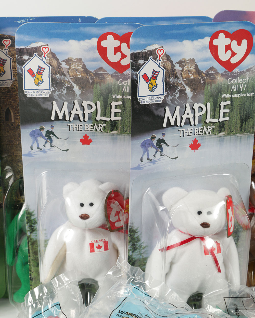 Collection of McDonald's Teenie Beanie Babies