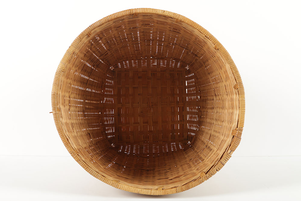 Large Wicker Rounded Basket