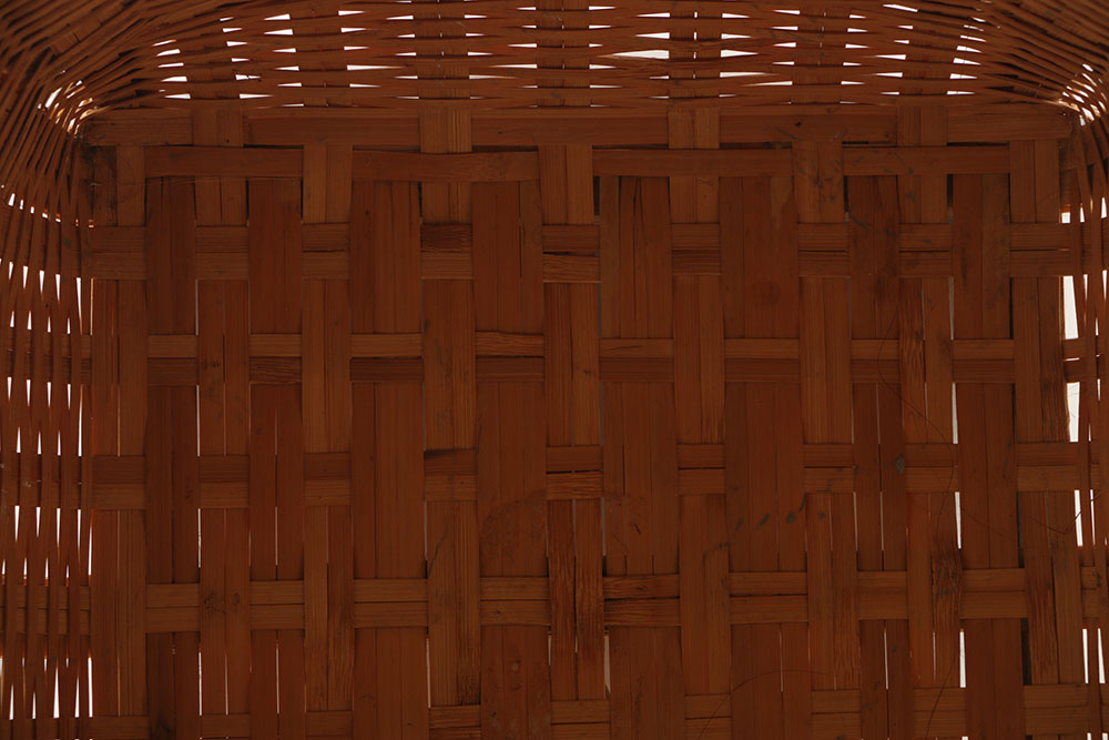 Large Wicker Rounded Basket