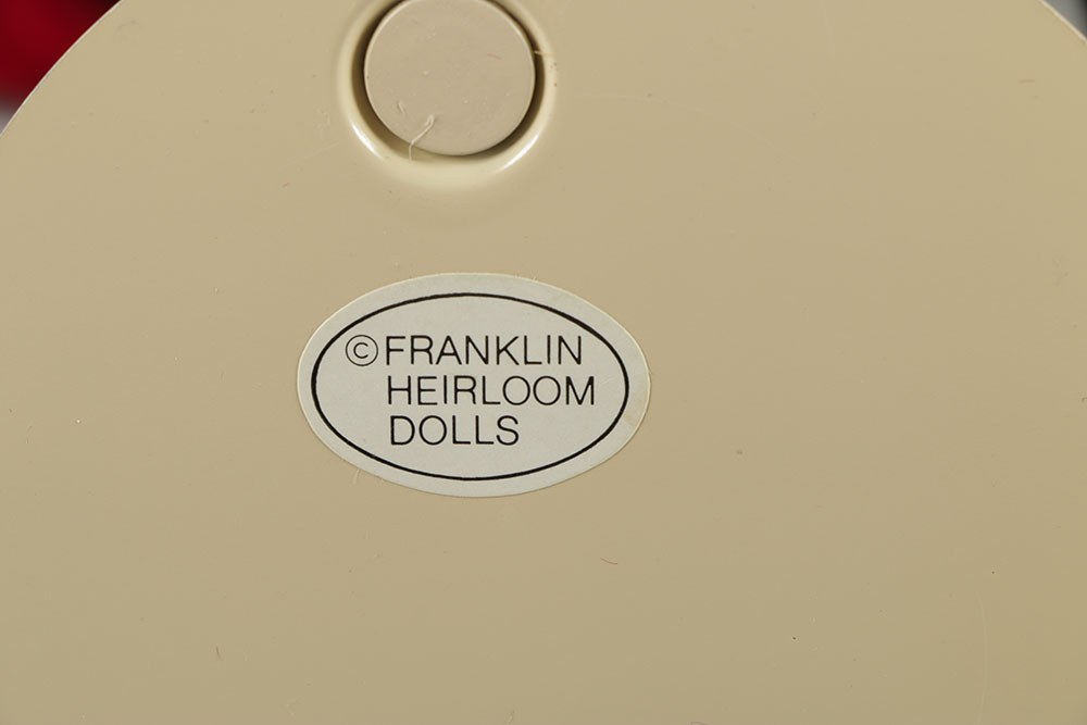 Collection Franklin Heirloom Dale Porcelain Dolls "Gone With The Wind"