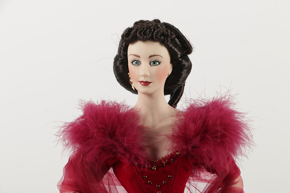 Collection Franklin Heirloom Dale Porcelain Dolls "Gone With The Wind"