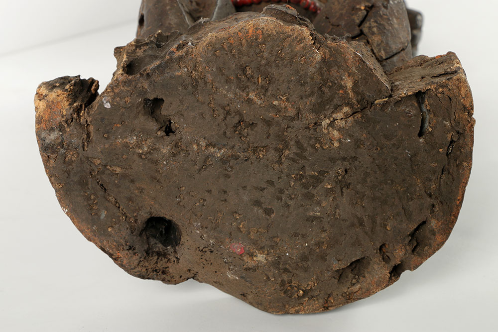 African Style Carved Wooden Sculpture of Woman
