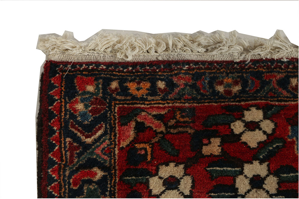 Hand-Knotted Bakhtiari Wool Area Rug