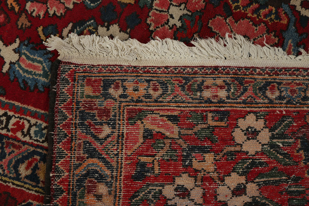 Hand-Knotted Bakhtiari Wool Area Rug