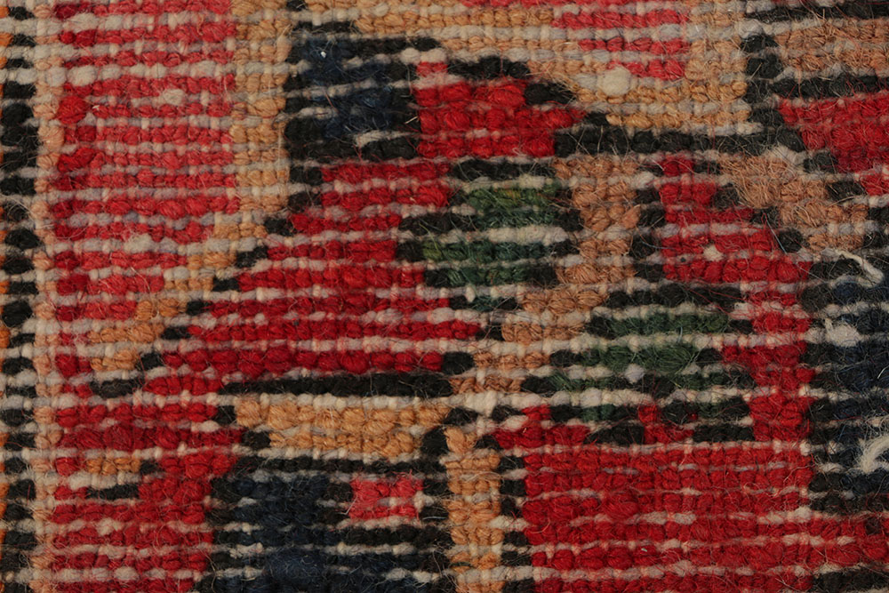 Hand-Knotted Bakhtiari Wool Area Rug