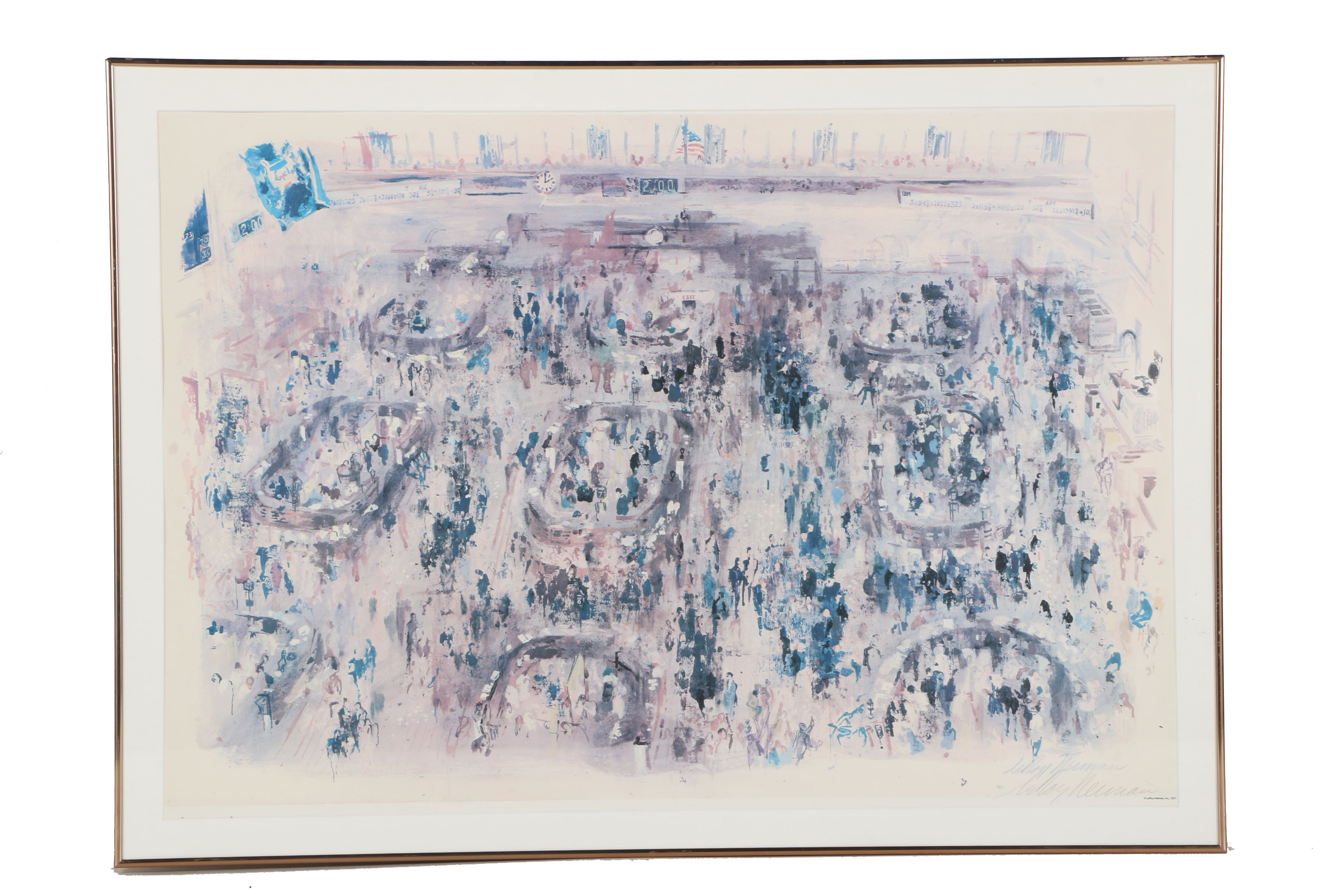 LeRoy Neiman Offset Lithograph