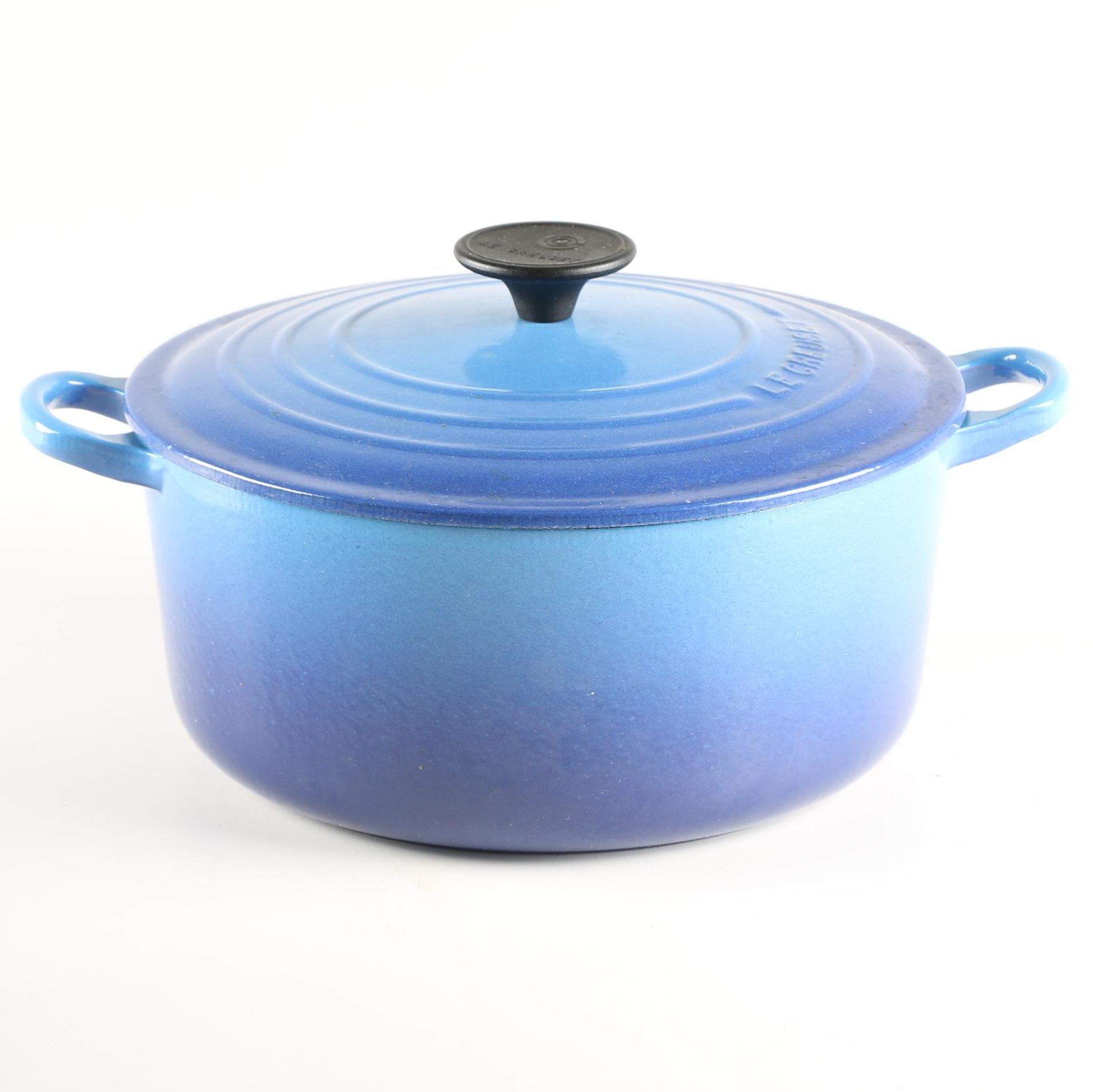 Blue Le Creuset Dutch Oven