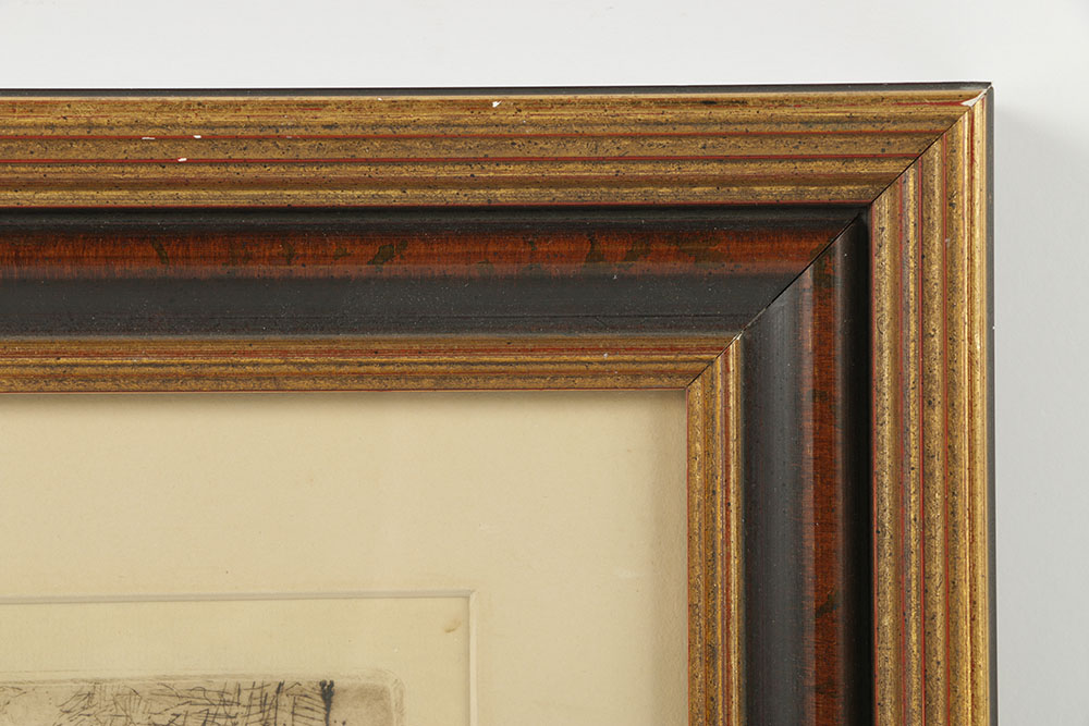 Francis Seymour Haden Etching on Paper "Dusty Millers"