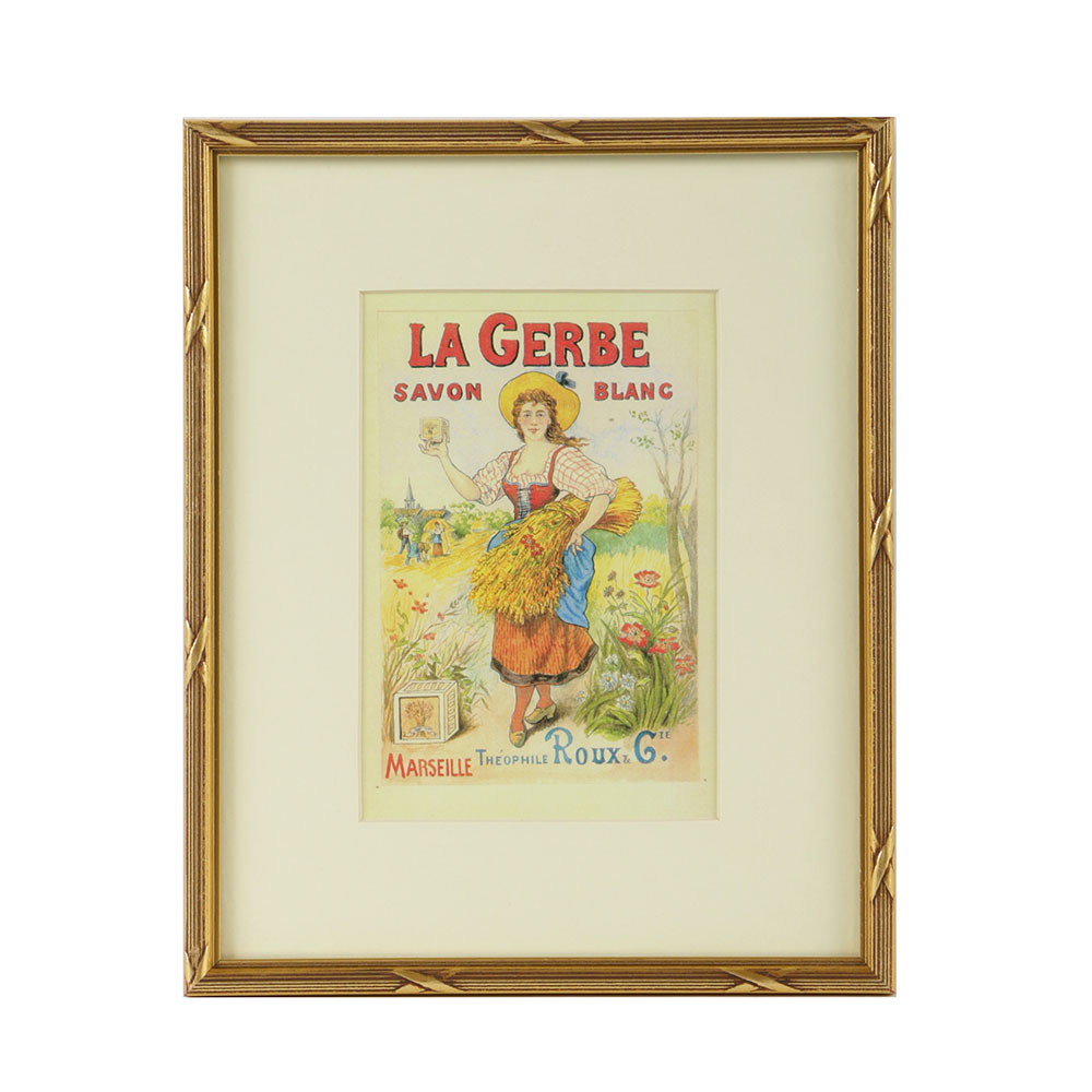 Offset Lithograph on Paper After 19th-Century Soap Advertisement