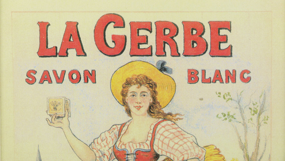 Offset Lithograph on Paper After 19th-Century Soap Advertisement
