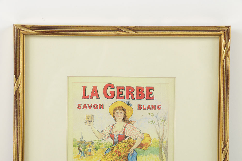 Offset Lithograph on Paper After 19th-Century Soap Advertisement