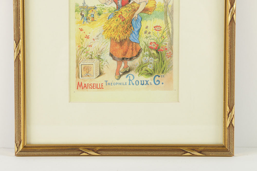 Offset Lithograph on Paper After 19th-Century Soap Advertisement