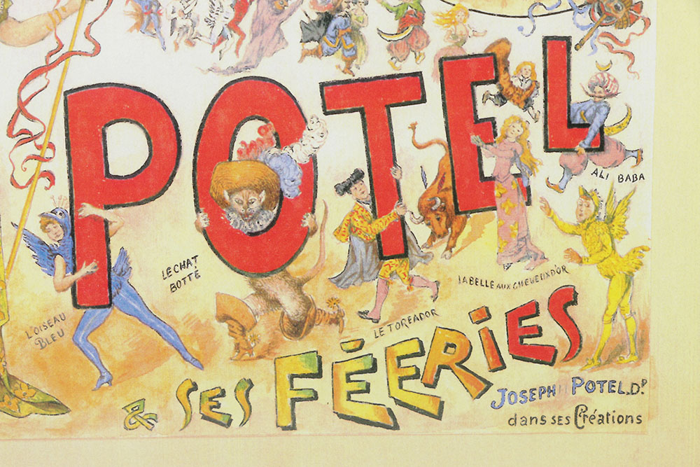 Offset Lithograph After 19th-Century French Theater Poster