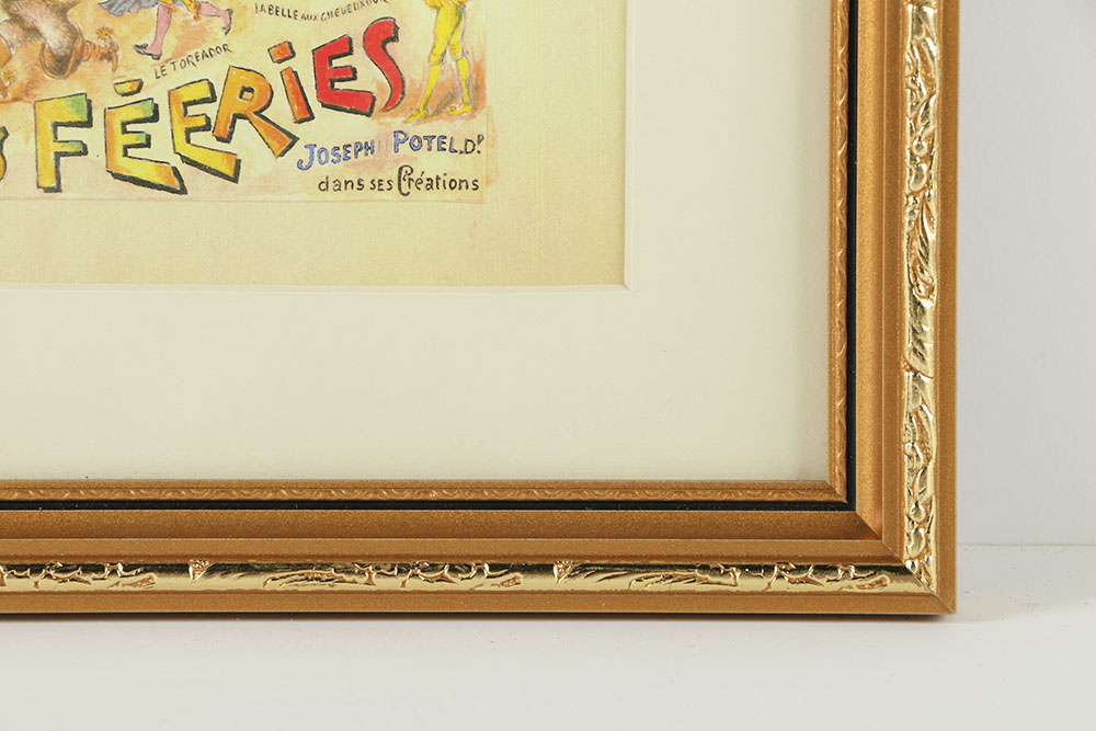 Offset Lithograph After 19th-Century French Theater Poster