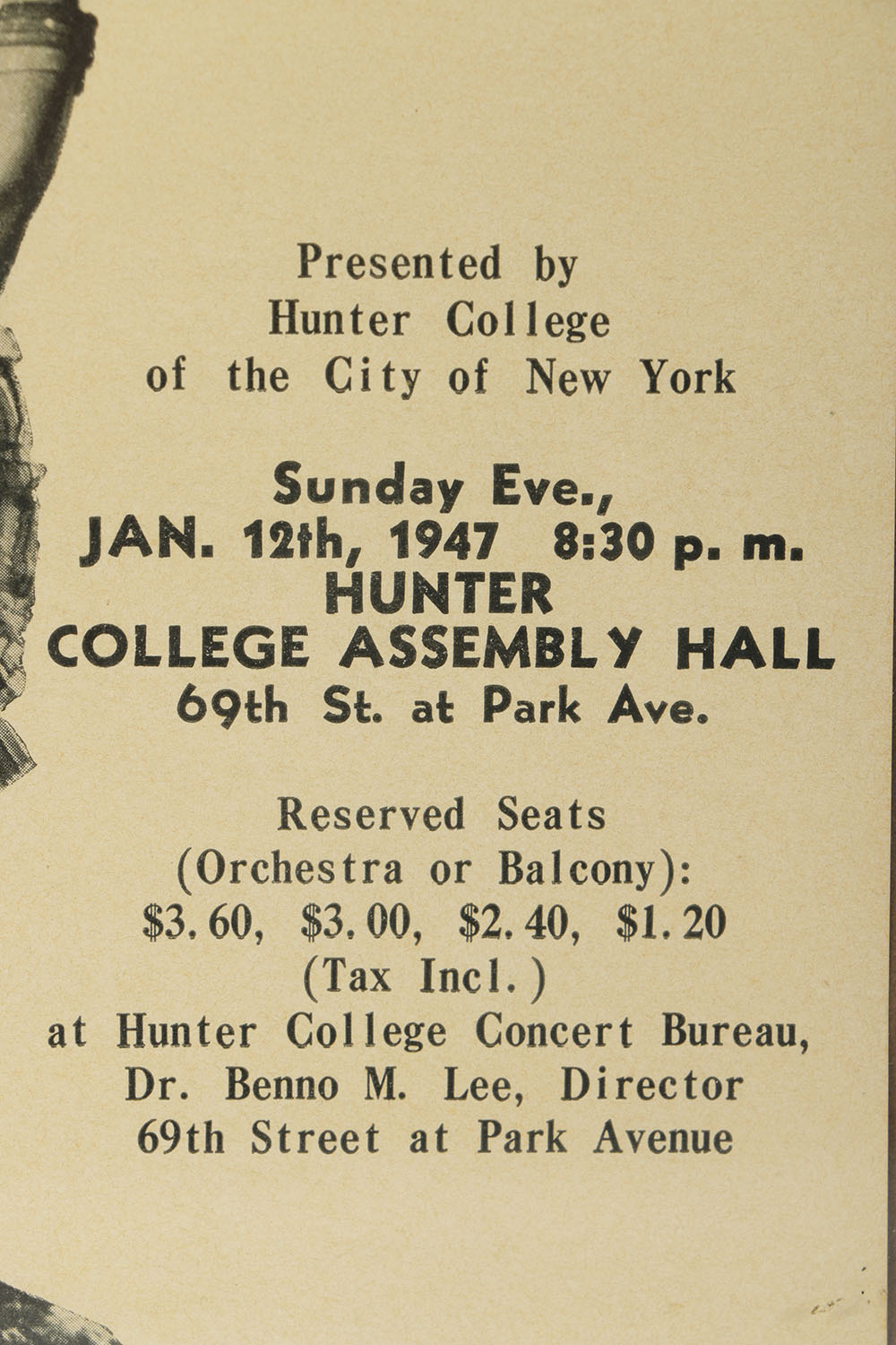 Mid 20th-Century Flamenco Dance Advertisement for Rosario and Antonio