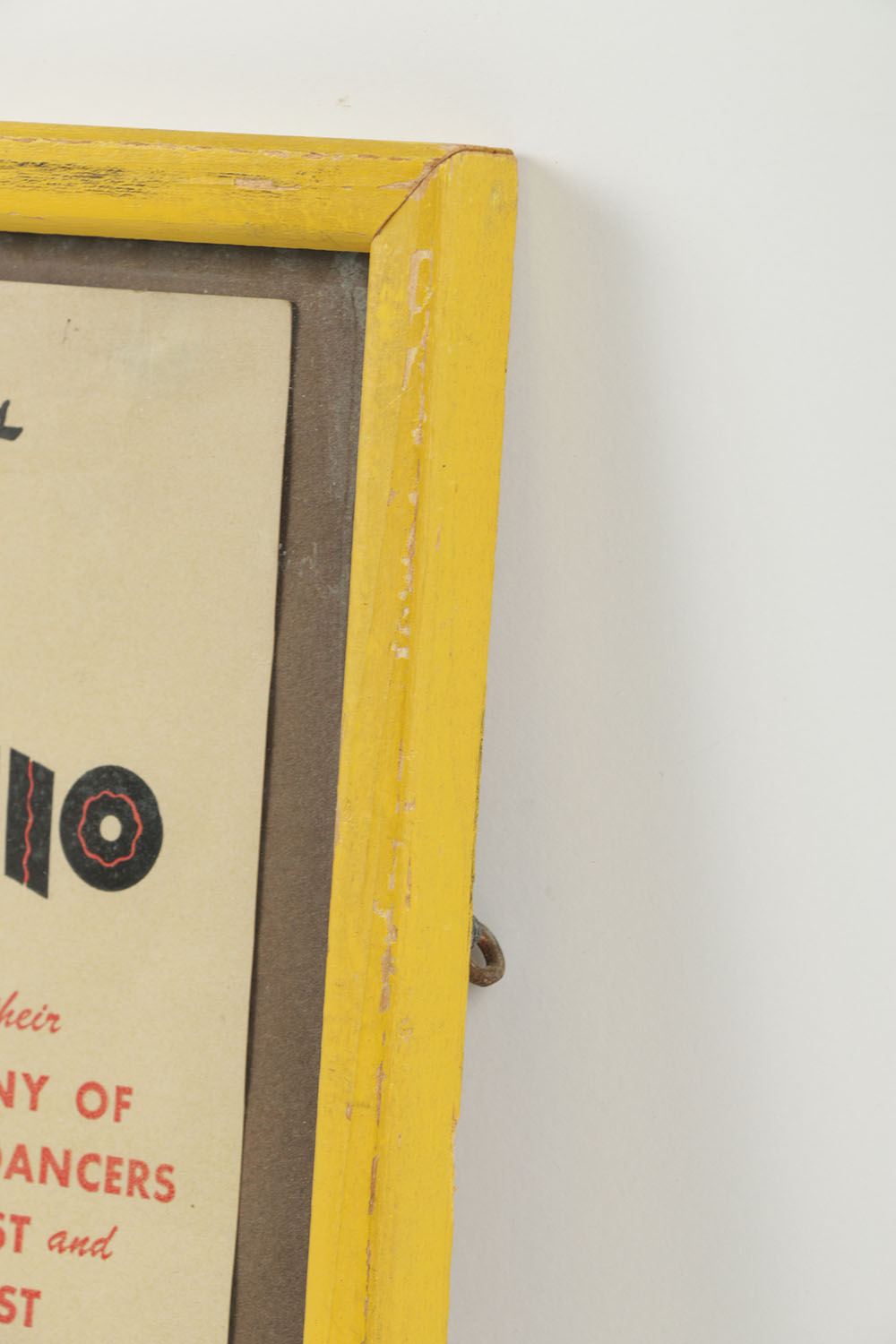 Mid 20th-Century Flamenco Dance Advertisement for Rosario and Antonio