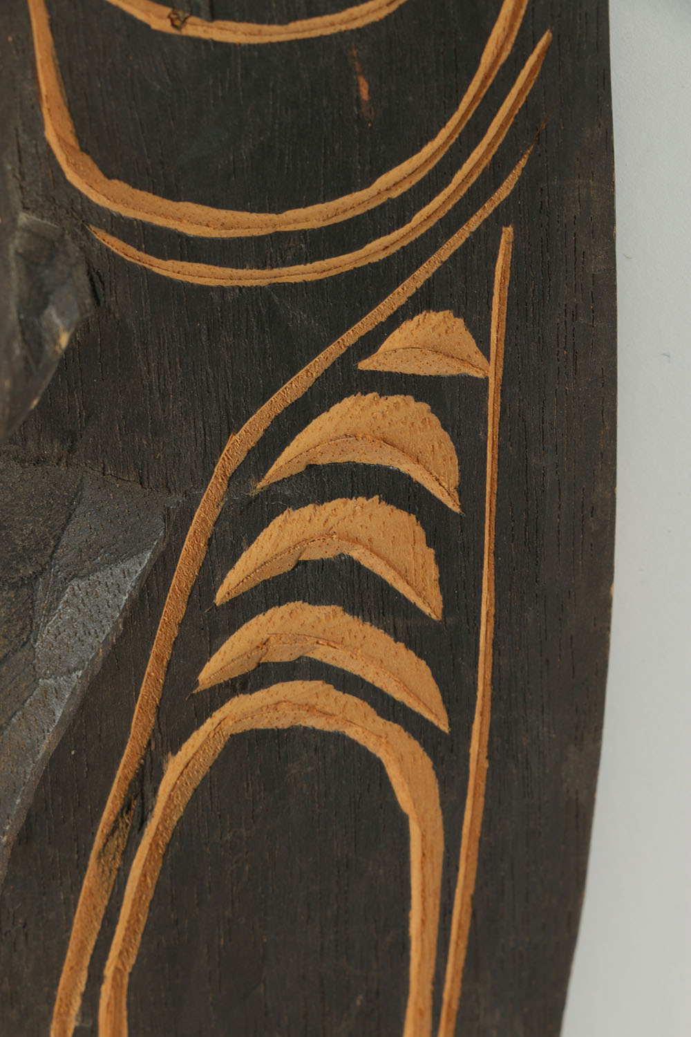 African Inspired Wooden Goma Mask Style