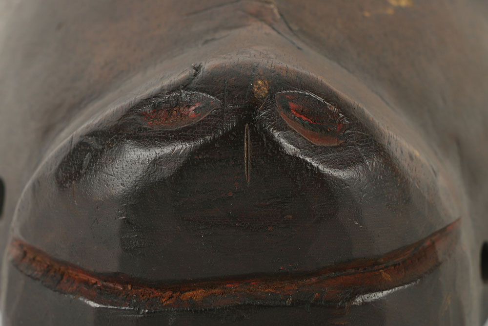 African Style Wooden Bull Mask