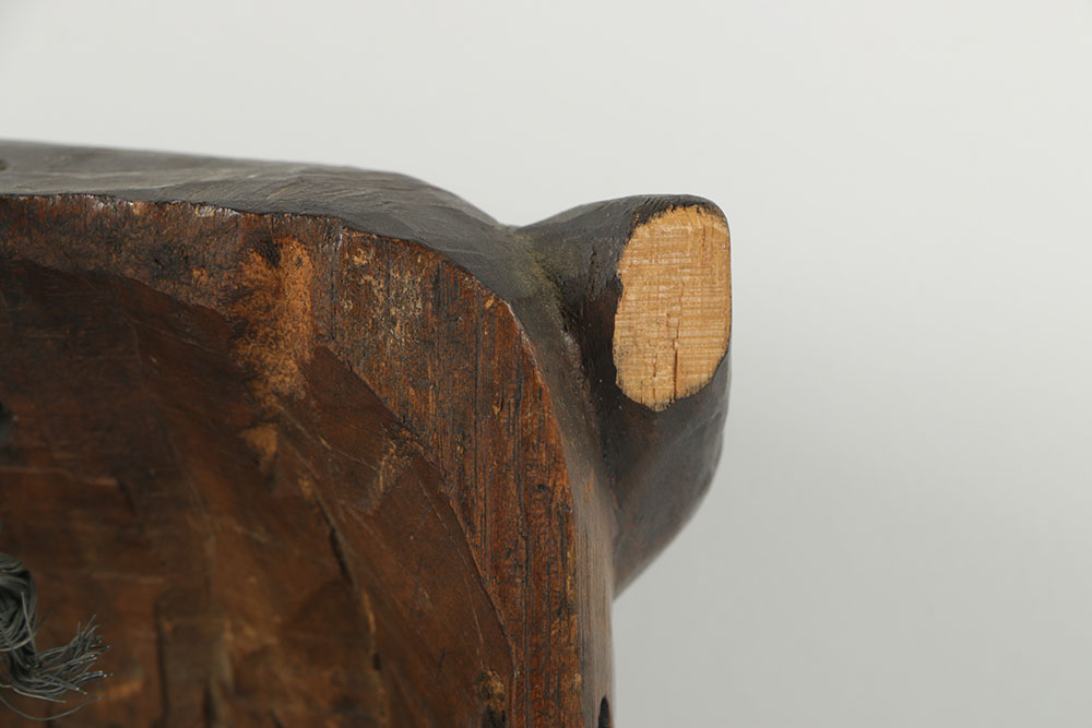 African Style Wooden Bull Mask