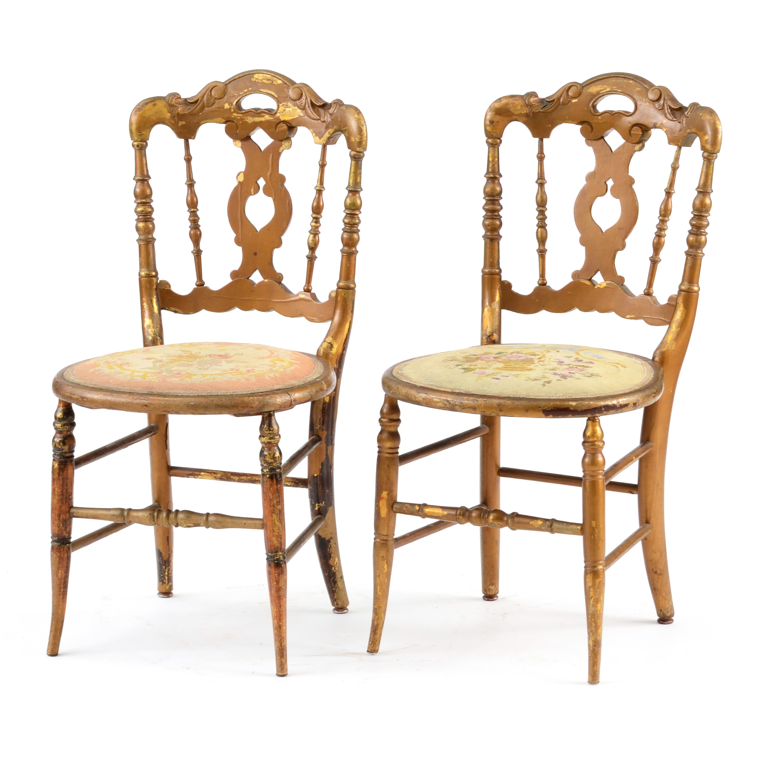 Mid to Late 19th Century Victorian Ballroom Side Chairs
