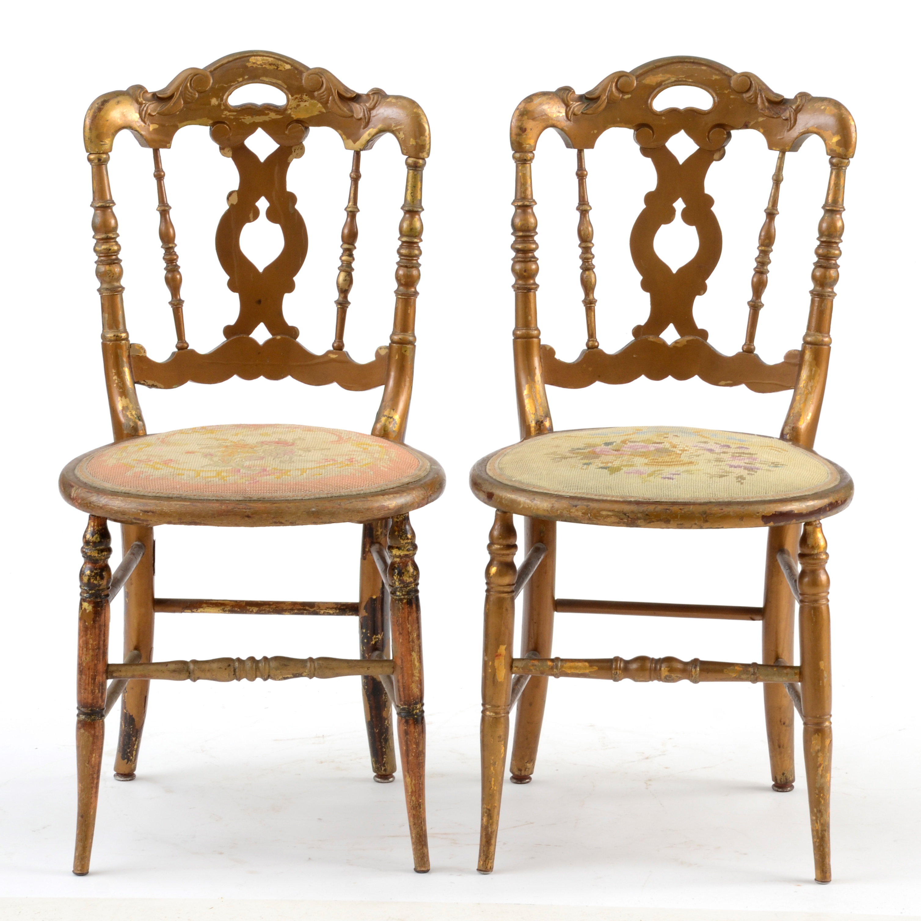 Mid to Late 19th Century Victorian Ballroom Side Chairs