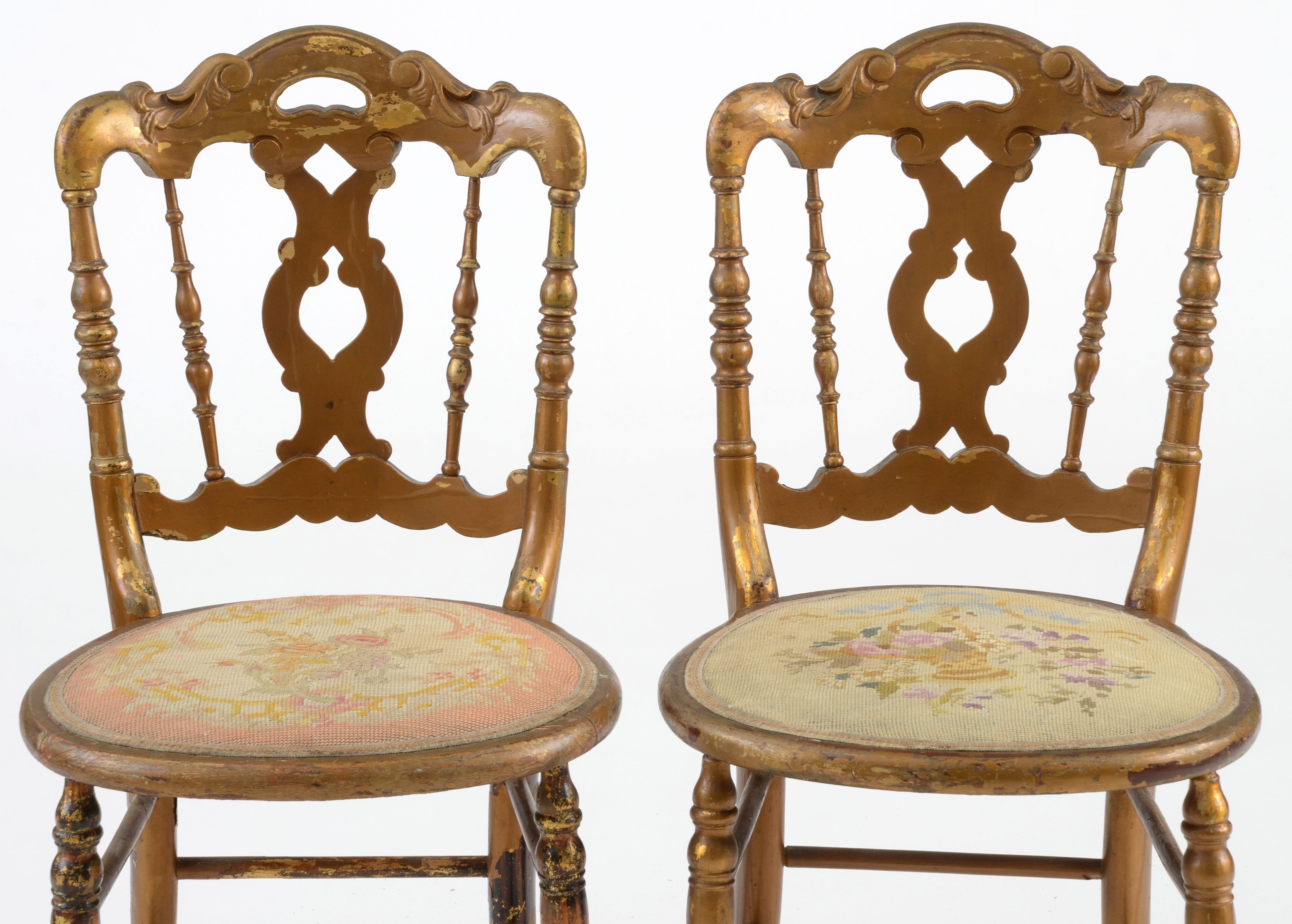 Mid to Late 19th Century Victorian Ballroom Side Chairs