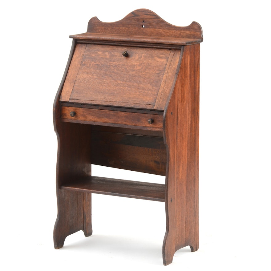 French Antique Child's Secretary Desk
