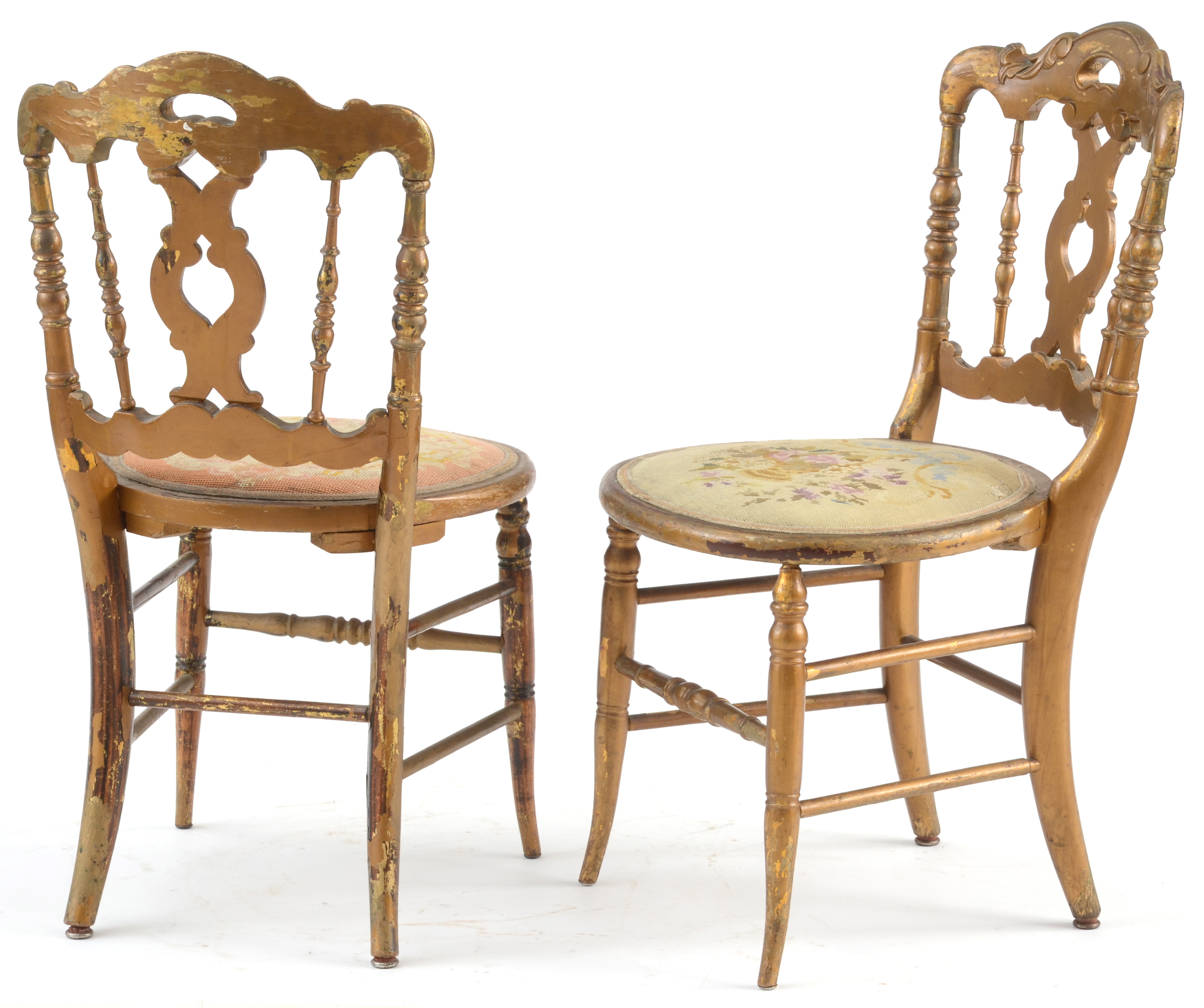 Mid to Late 19th Century Victorian Ballroom Side Chairs