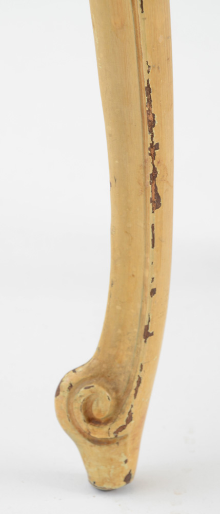 Vintage Louis XV Style Marble Top Commode Stands