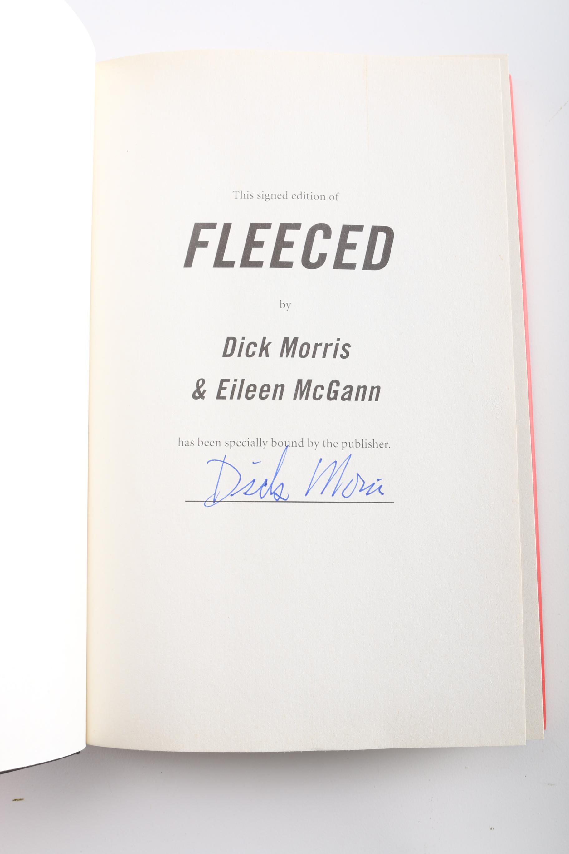 Signed "My Life as a Fake" and "Fleeced"