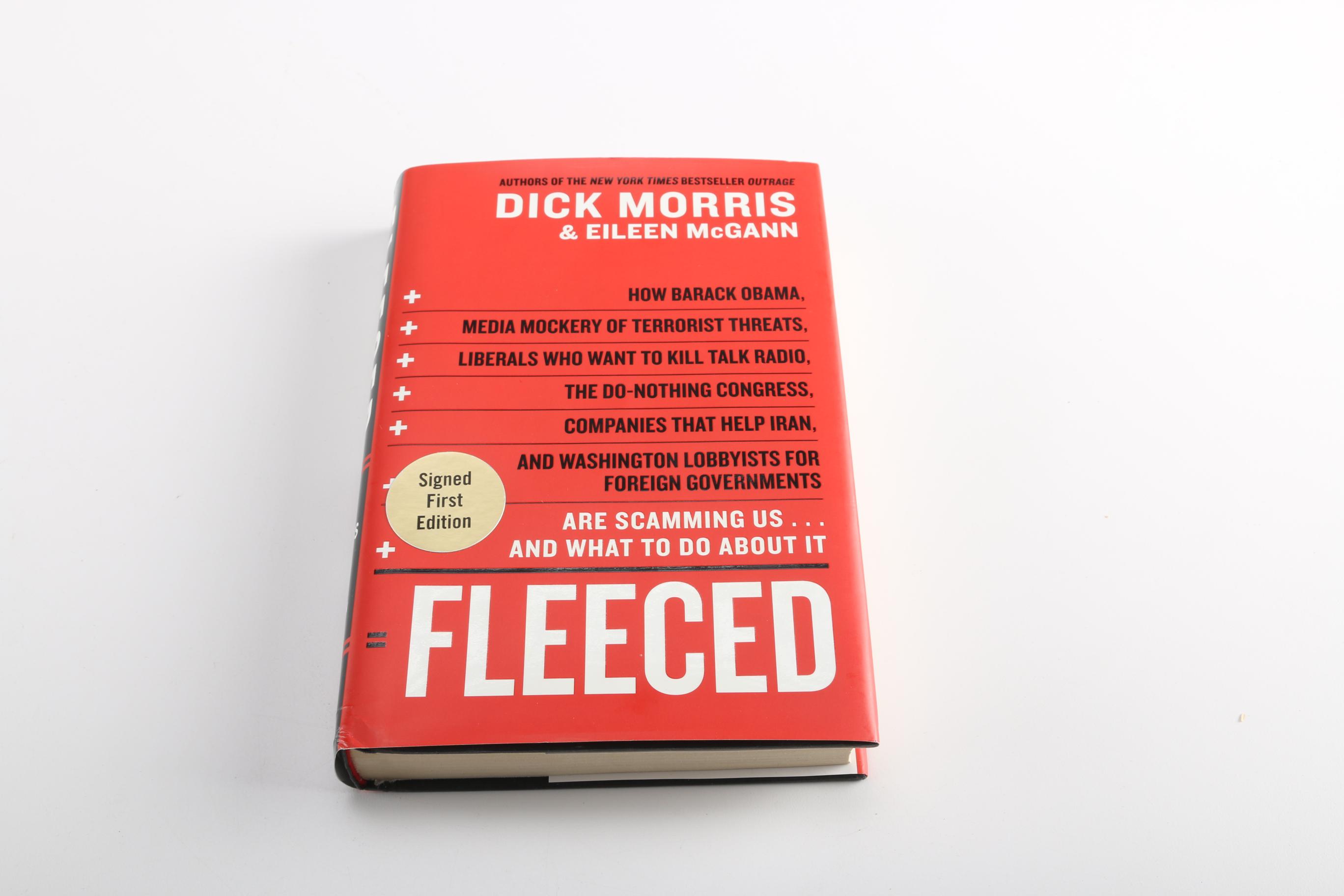 Signed "My Life as a Fake" and "Fleeced"