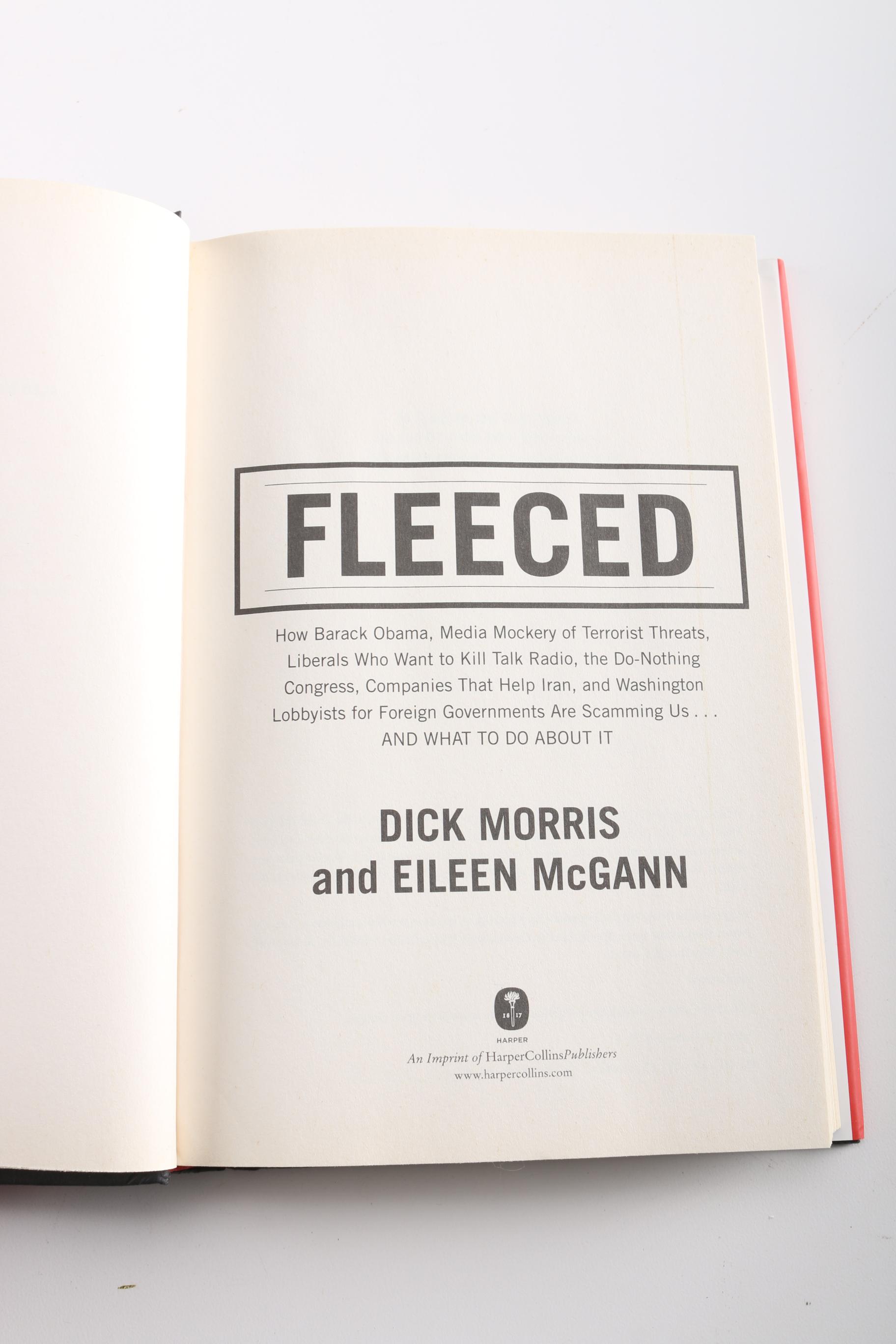 Signed "My Life as a Fake" and "Fleeced"