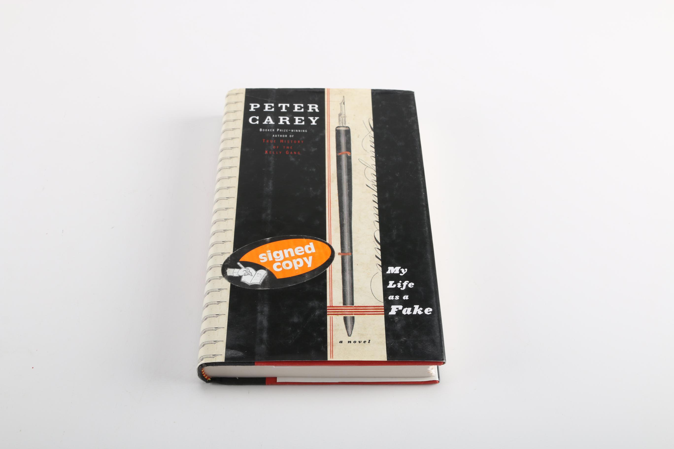 Signed "My Life as a Fake" and "Fleeced"