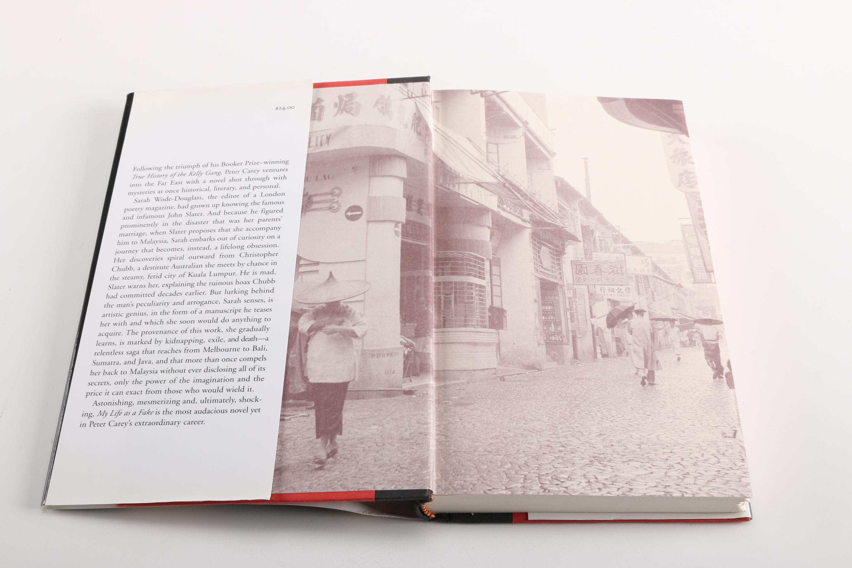 Signed "My Life as a Fake" and "Fleeced"