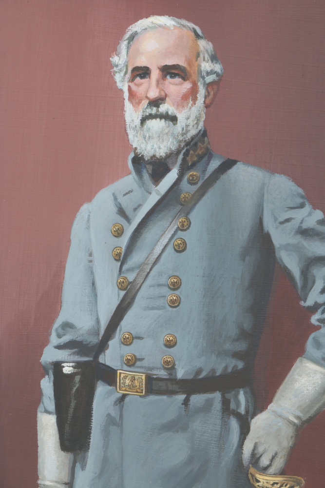 Richard C. Guy Original Painting of Robert E. Lee