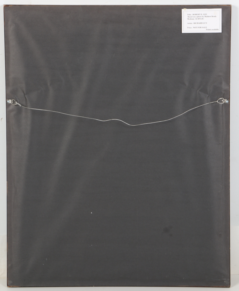 Richard C. Guy Original Painting of Robert E. Lee