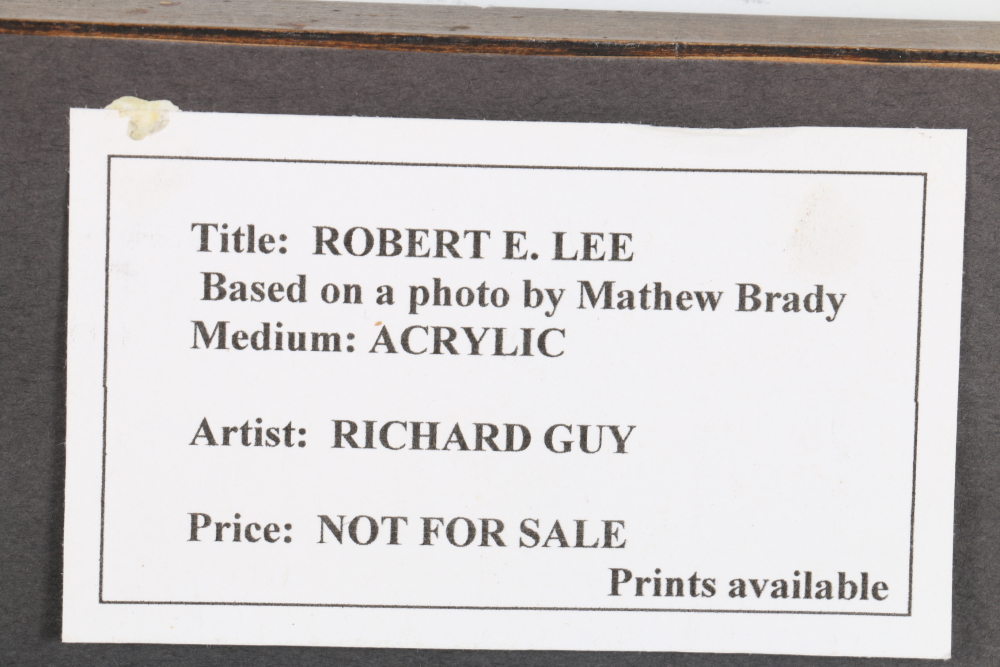 Richard C. Guy Original Painting of Robert E. Lee