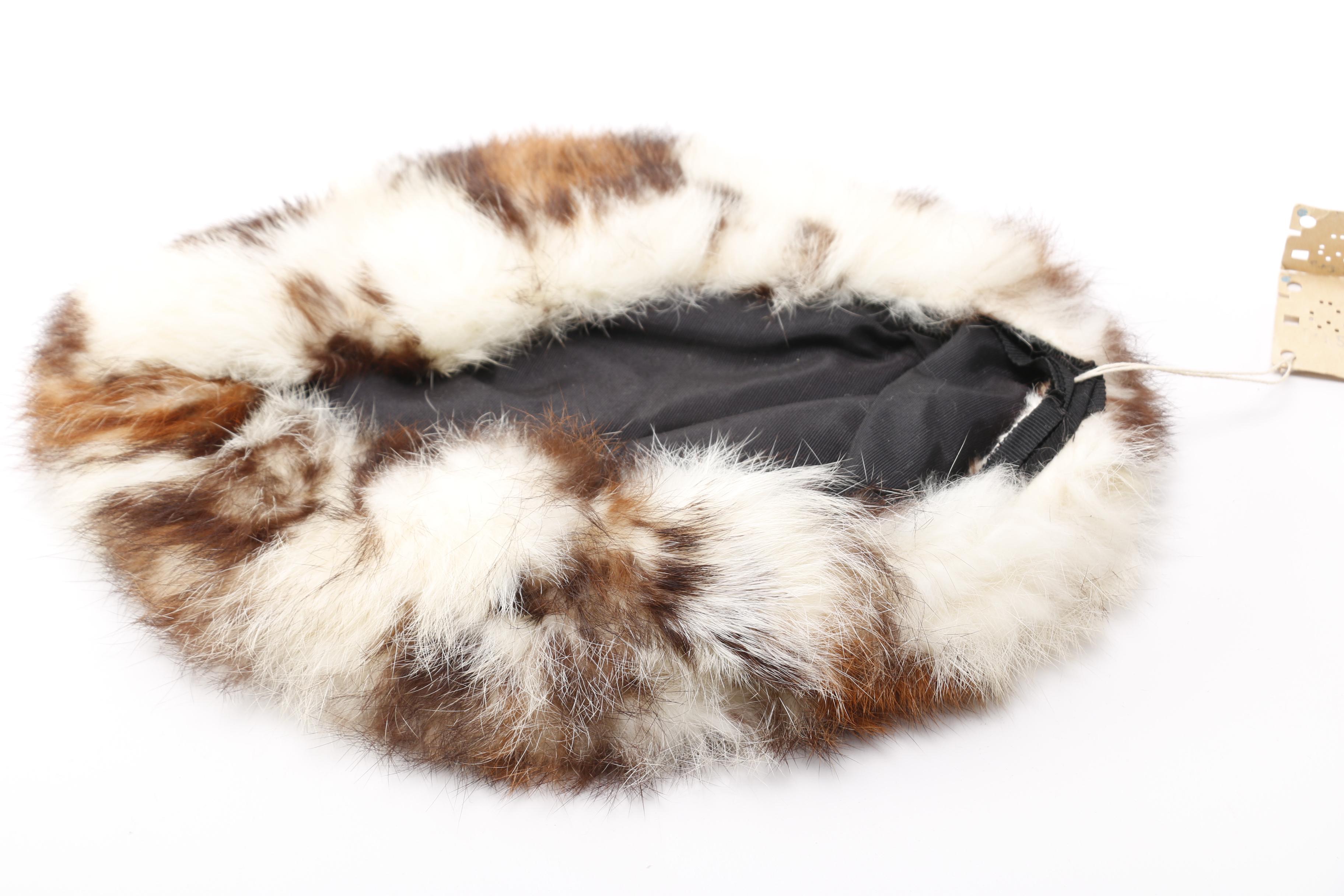 Vintage Hats Including Rabbit Fur