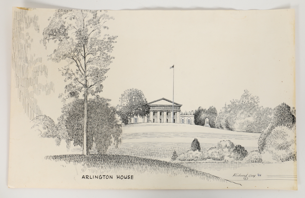 Richard C. Guy Ink Drawings of Virginia Landmarks