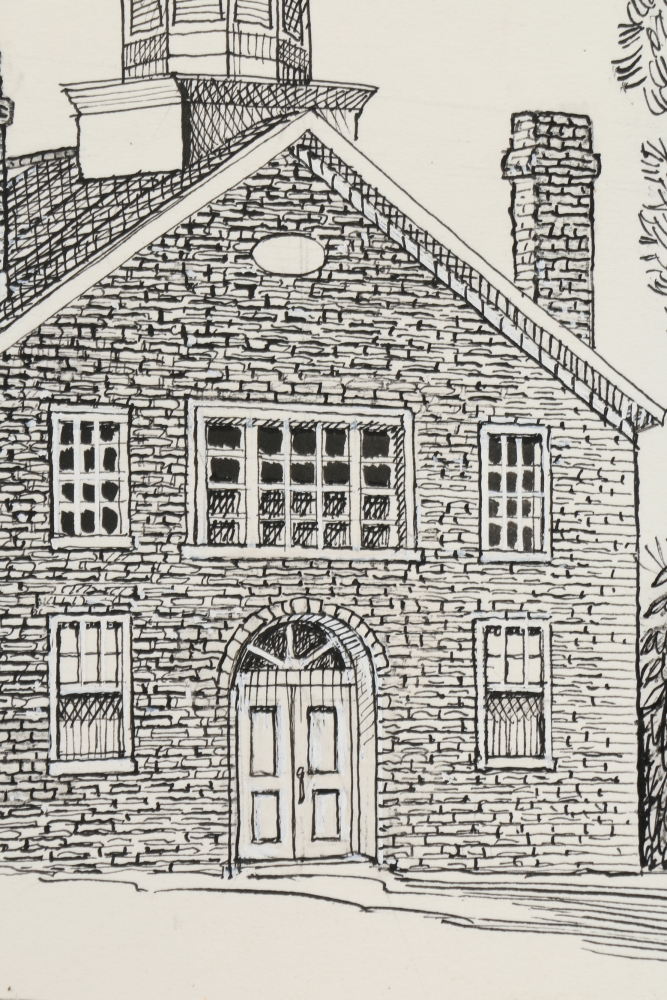 Richard C. Guy Ink Drawings of Virginia Landmarks