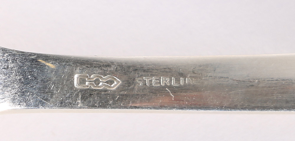 Dominick and Haff "Broad Antique" Sterling Silver Flatware Set With Presentation Case