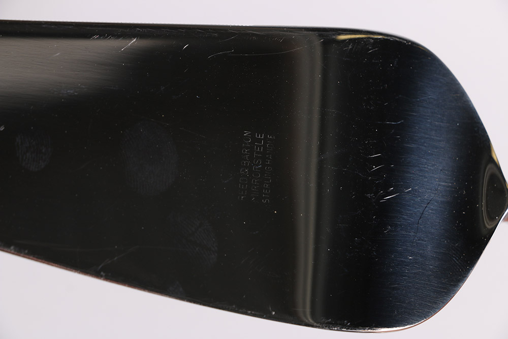 Dominick and Haff "Broad Antique" Sterling Silver Flatware Set With Presentation Case