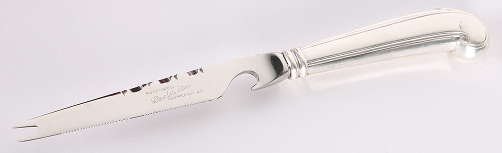 Dominick and Haff "Broad Antique" Sterling Silver Flatware Set With Presentation Case