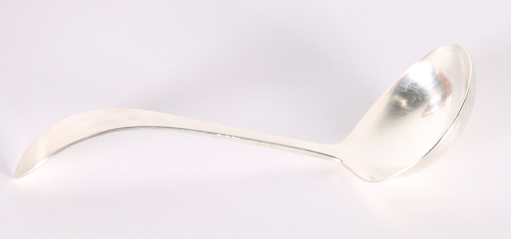 Dominick and Haff "Broad Antique" Sterling Silver Flatware Set With Presentation Case