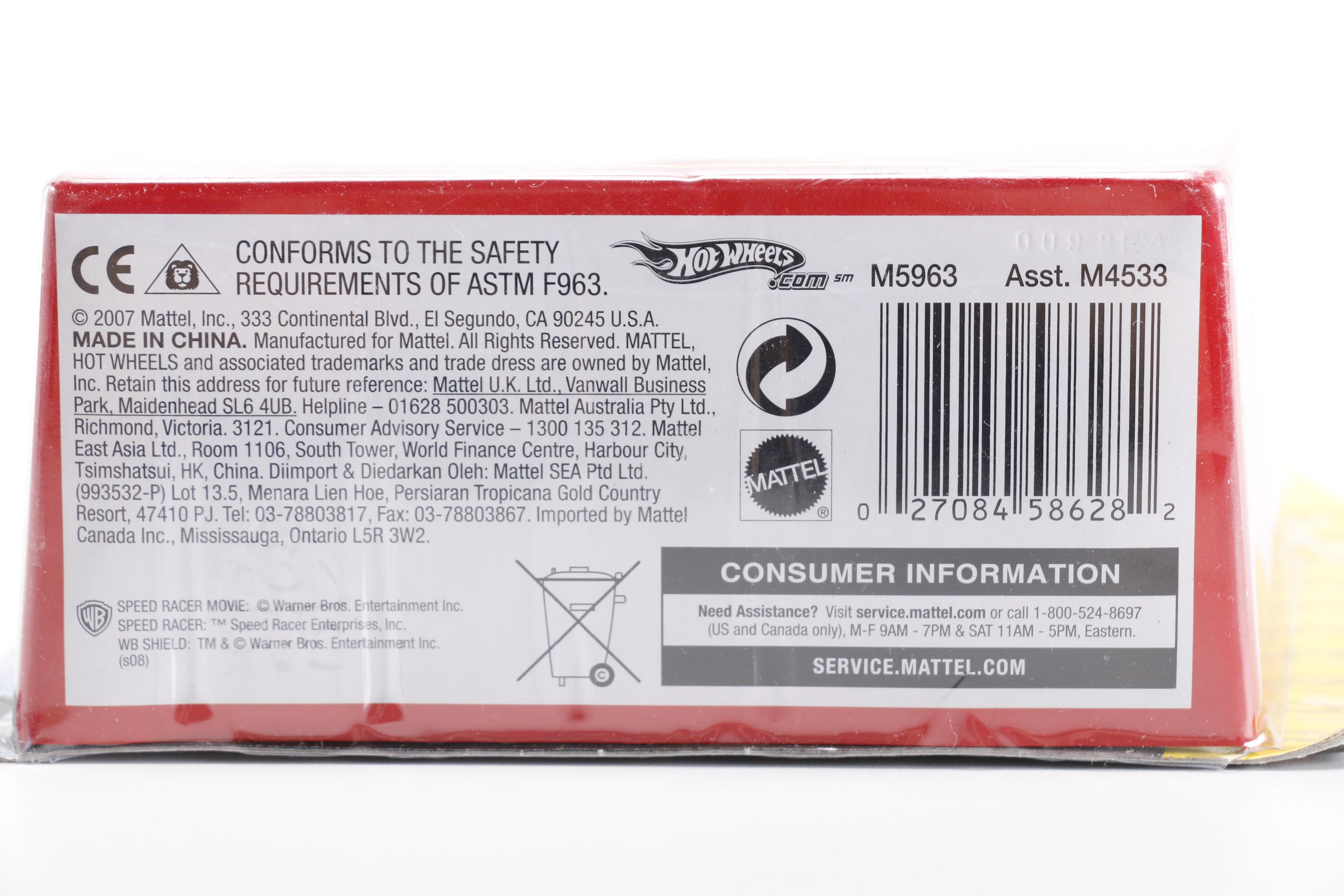 Speed Racer Hot Wheels Collectibles