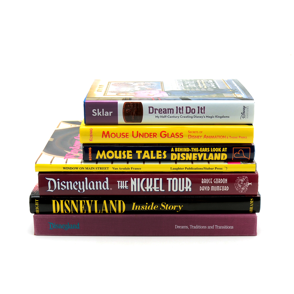 Books on Disneyland Featuring 1993 Limited Edition "Disneyland: Dreams, Traditions and Transitions"