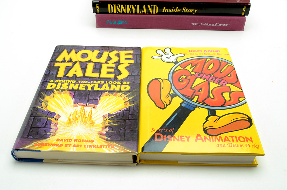 Books on Disneyland Featuring 1993 Limited Edition "Disneyland: Dreams, Traditions and Transitions"