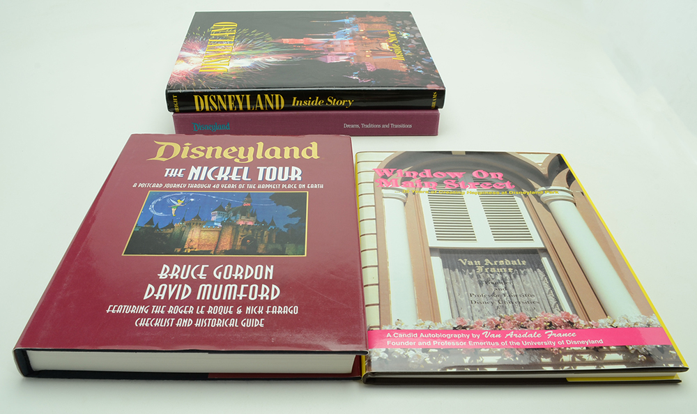 Books on Disneyland Featuring 1993 Limited Edition "Disneyland: Dreams, Traditions and Transitions"